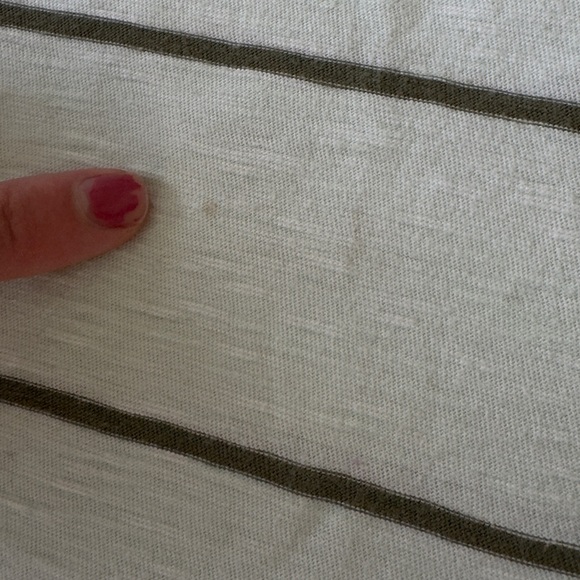 Old Navy toddler boy henley striped short sleeve t-shirt tee size 4T - Picture 5 of 7